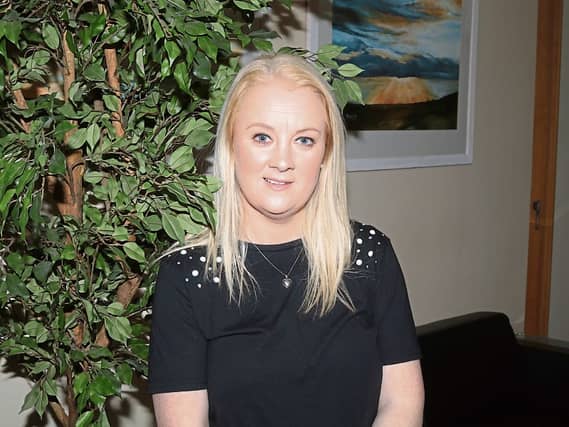 Sarah Lee Kiely is running in City East for FG less than six months after losing her husband to cancer, aged just 45