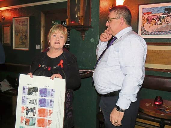 Mary O'Donnell, Siptu, and Mike McNamara, Limerick Trades Council