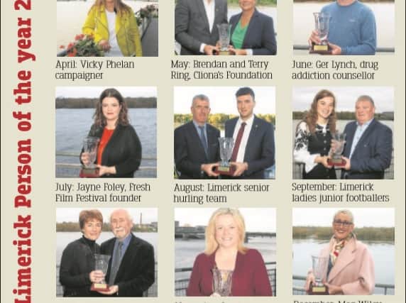 WATCH: Limerick Person of the Year 2018 to be revealed at gala awards