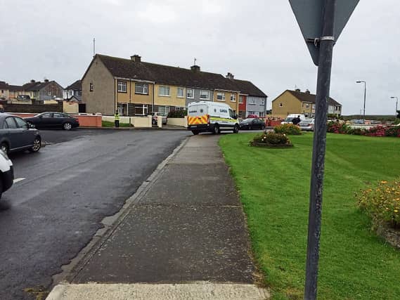 The scene of the fatal stabbing at the Marian Estate in Kilkee