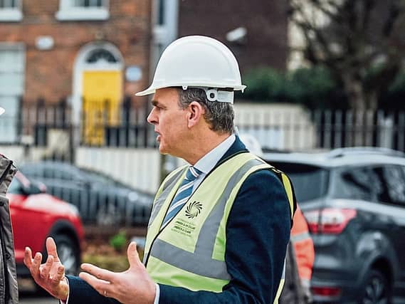 Minister for Education and Skills, Joe McHugh, on his visit to Limerick Picture: Brian Arthur