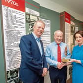Shannon Commercial Properties Managing Director Ray O’Driscoll , Ei Electronics CEO Mike Guinee and Shannon Group Chairman, Rose Hynes