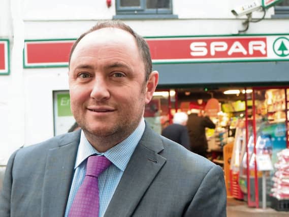 Padraig Broderick - owner of Spar, Main Street, Croom