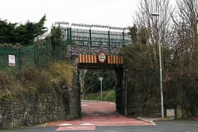 Limerick City and County Council is planning to build a pedestrian tunnel next to the railway bridge  Picture: Michael Cowhey