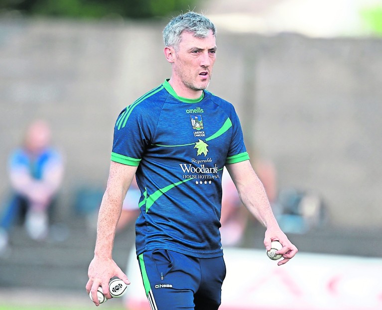 Limerick camogie manager Declan Nash