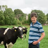 John O’Shaughnessy at home in Ballynolan, Kildimo with some of his herd