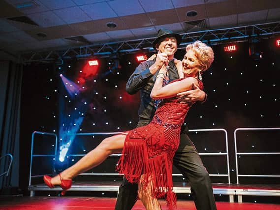 Strictly Legal Eagles winners Ger O’Neill and Elizabeth Walsh danced an Argentine tango Picture: Brian Arthur