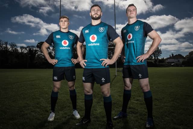 Ireland's new look home and alternate rugby kits revealed