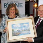 Deputy Michael Noonan fully endorsed Sen Maria Byrne to take his Dail seat in the next general election Picture: Michael Cowhey