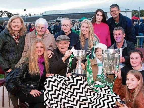 The great Willie Keane, centre, proved to be as popular as Dan and Tom Morrissey
