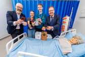Owen O’Neill, Sadhbh Brosnan, Culann Dowling, teachers, Mercy Secondary School Mounthawk in Tralee, Minister James Lawless, Minister for Further and Higher Education, Research, Innovation and Science 