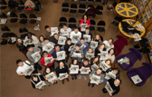 The launch of the 19th edition of Limerick Voice, produced by final-year journalism students at University of Limerick            Picture: Alan Place