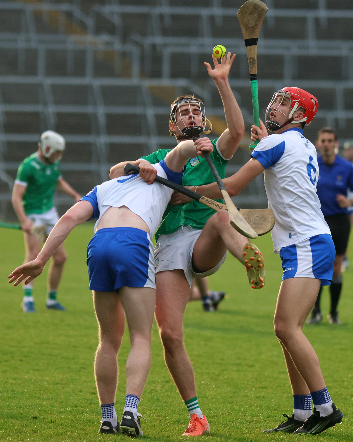 Action from the Limerick v Waterford U20 game | PICTURE: Brendan Gleeson