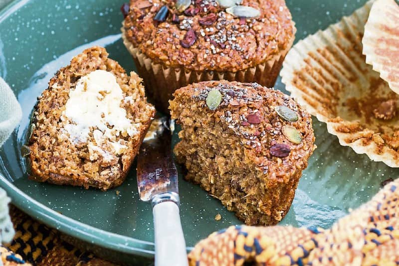 Get the day started off right with one of Gingergirl's banana and bran muffins