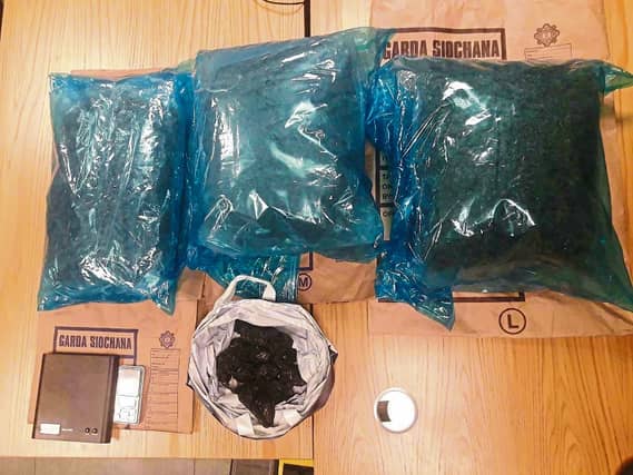 The man was arrested in relation to the cannabis and heroin seizure in Janesboro