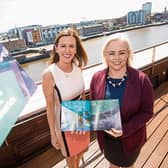 Laura Ryan and Dr Grainne Greehy at the launch Picture: Sean Curtin
