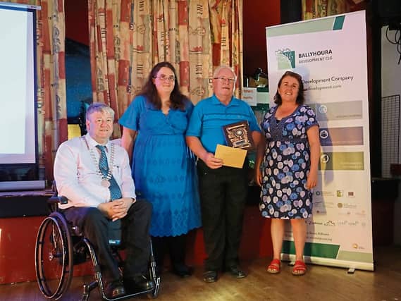 Cork Mayor Patrick Gerard Murphy, Rhiannon Laubach, Ballyhoura, John Tobin, Glenroe Tidy Towns, and Sinead McDonnell, council