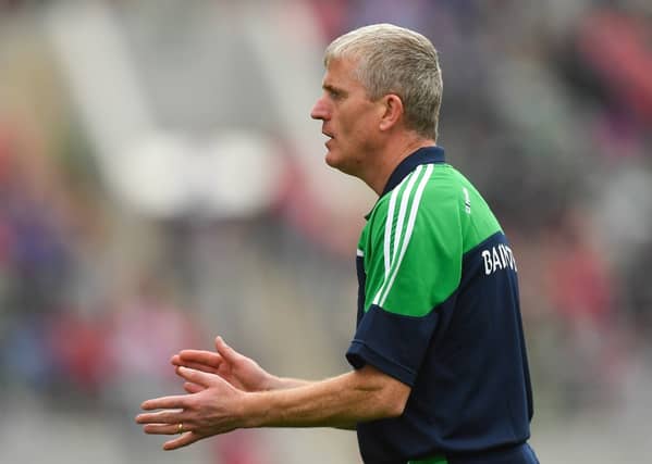 Limerick hurling manager John Kiely pictured along the Pairc Ui Chaoimh sideline