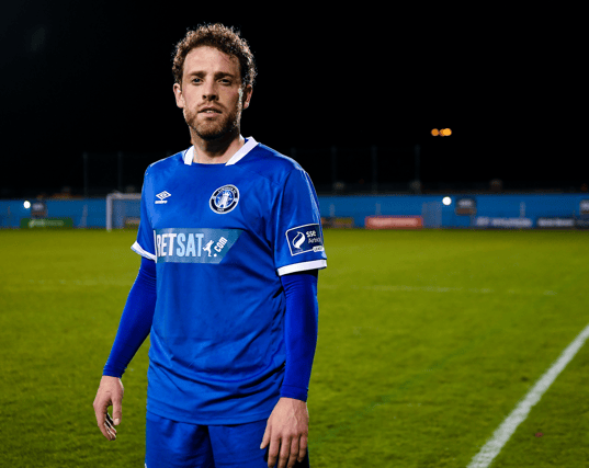 Limerick FC's Barry Maguire who scored tonight