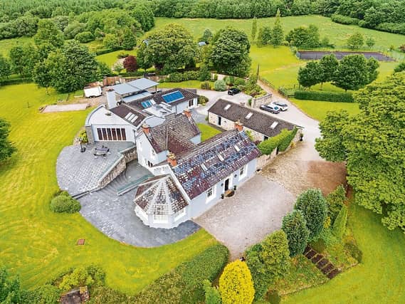 An aerial view of Worlds End, Castleconnell, owned by actor Pat Shortt