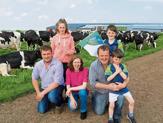 Rebels for Limerick: John, Anne Marie, Aoife, Conor and Shane McNamara with John's nephew Daniel Ryan pictured ahead of the Breeders Club evening