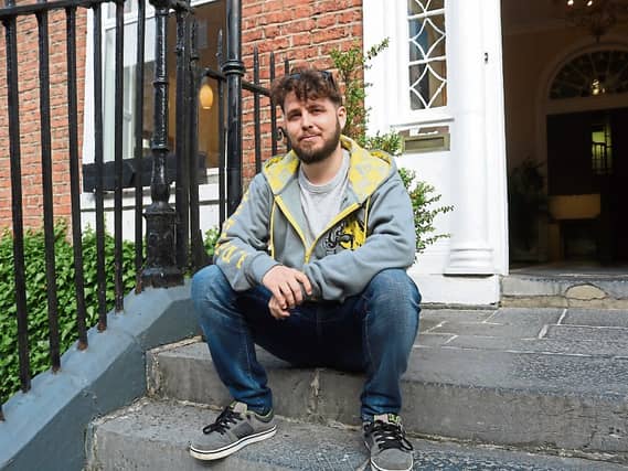 Greg O’Shea waited outside Rooney Auctioneers all week – so that he could be first in the door for a housing launch on Friday