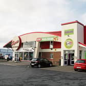 The incident happened in the car park of the Supermacs / Funworld where up to 40 teenagers had gathered Picture: Adrian Butler
