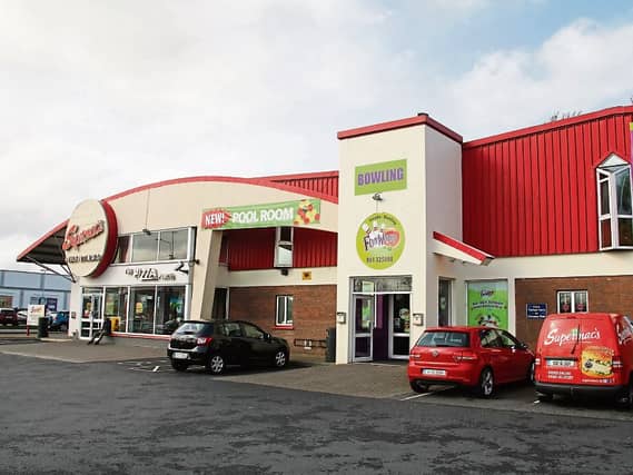 The incident happened in the car park of the Supermacs / Funworld where up to 40 teenagers had gathered Picture: Adrian Butler