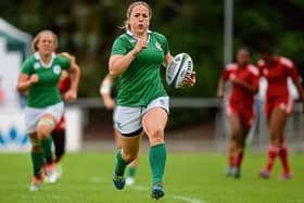 Niamh Briggs in action for Ireland Picture: Sportsfile