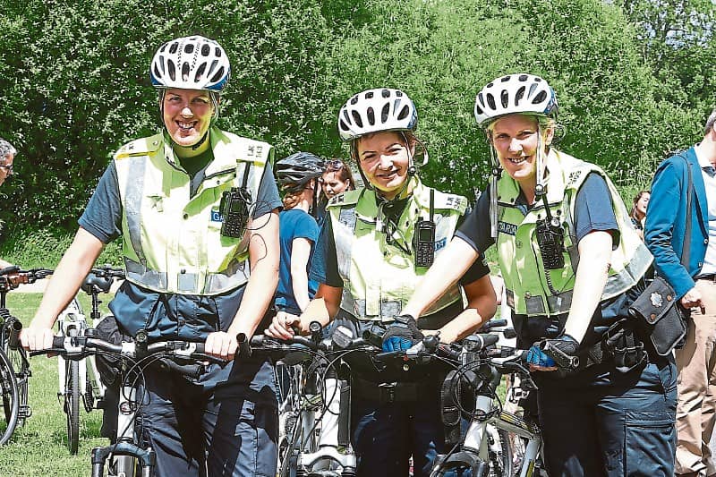 An extra 36 gardai are being trained on bikes for use in the city Picture: Liam Burke/Press 22