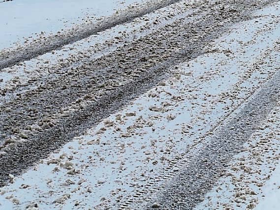 A heavy fall of snow is causing disruption across Limerick
