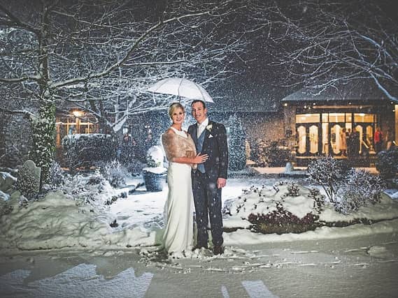 Newly-weds: Former Limerick hurling star Pat Tobin and Edwina Mullane on their wedding day at the Woodlands House Hotel in Adare Picture: Marie Keating