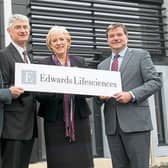Martin Shanahan, IDA, John McGrath, Edwards, Minister Heather Humphreys alongside Joe Nuzzolese, Edwards Picture: Don Moloney/Press 22