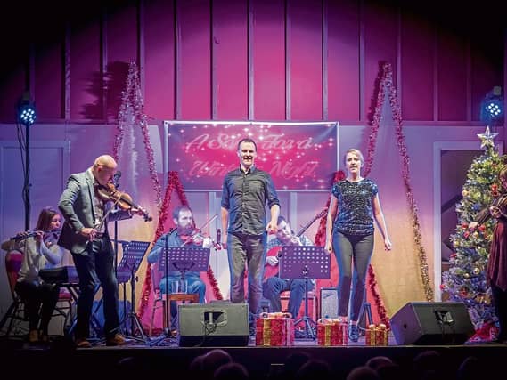 Valerie Casey, Denis Curtin, Catherine Clohessy, Cathal Clohessy and Irish dancers can’t wait for Saturday’s gig