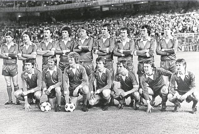 The Limerick Utd side at the Sanitago Bernabeu