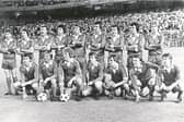 The Limerick Utd side at the Sanitago Bernabeu