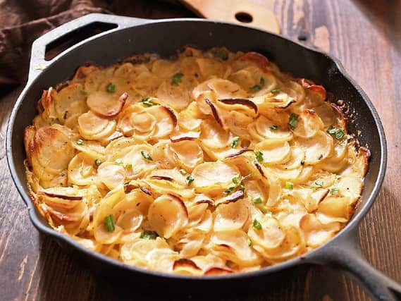 For those of you not familiar with these sinful yet delicious potatoes, Gratin Dauphinoise is a speciality of the Dauphiné region of France
