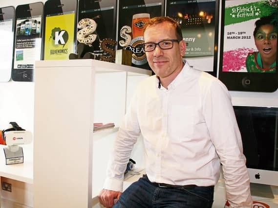 Shane McAllister, Mobanode: After 10 years the company is working hard to adapt to changing market conditions and the new economy Picture: Adrian Butler