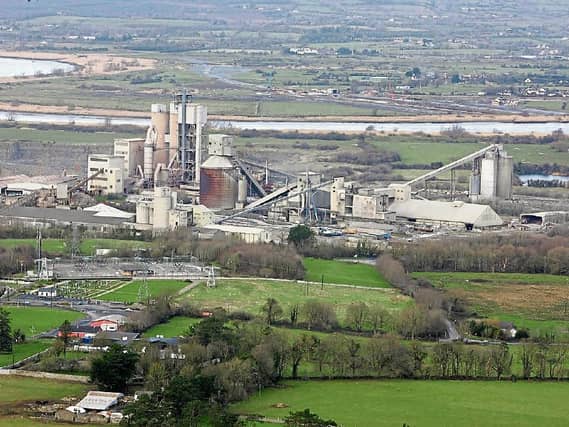 There was an alleged further blow-out at the Irish Cement plant over the weekend Picture: Press 22