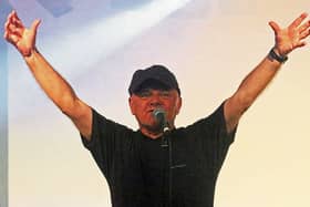 Micky Mac in full flow: The DJ is back in Dolan’s on December 22, below, with Nicky Woulfe
