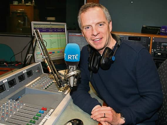Will Leahy pictured at Lyric’s studios in Limerick, where he will broadcast his new show Picture: Adrian Butler