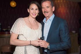 Chris Hadfield with his niece and UL student Kelly