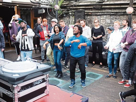 MuRli, of nationally-acclaimed Limerick-based Rusangano Family, at the fifth annual Make A Move hip-hop and urban arts festival last year Picture: Make A Move Festival