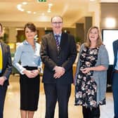 illy McMahon,tax director Grant Thornton, Helen Downes, Shannon Chamber chief executive, Ian Barrett , Shannon Chamber, Prof Sheila Killian, Kemmy Business School and Cillian Griffey, Shannon Chamber