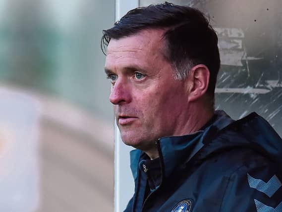 Limerick FC coach Willie Boland