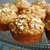 Grab it and go: Gingergirl's banana and bran muffins recipes are great for the little ones are they rush off to school