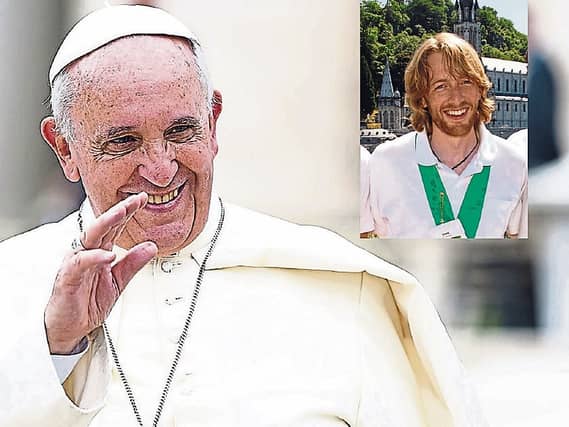 Papal plea: A campaign has asked the Pope to intervene in Fr Chris O'Donnell's transfer