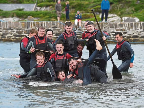 Hoping to make a splash in Tralee: Six Limerick men have been selected from hundreds, and made it through to boot camp in Kerry in preparion of being Rose Escorts Picture: Domnick Walsh / Eye Focus