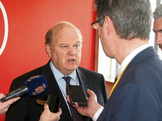 Today’s announcement will also be one of the last official engagements of Michael Noonan in his role of Minister for Finance