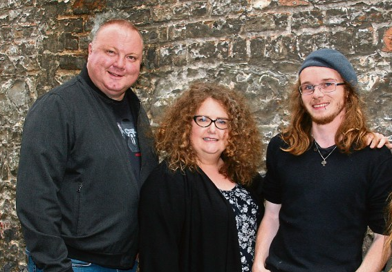 Simon Thompson, Eva Birdthistle and Shane Vaughan, organisers